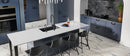 MSI Stellar White™ Premium Quartz Prefabricated Countertop - Island MSI Stellar White™ Premium Quartz Prefabricated Countertop - Island