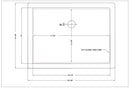 MSI Vanity rectangle porcelain sink SIN POR UNDRECWHT 2015 1813 draw MSI Vanity rectangle porcelain sink SIN POR UNDRECWHT 2015 1813 draw