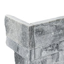 MSI XL Rockmount Alaska Gray Splitface Marble Ledger Panel Corner 9"x18" MSI XL Rockmount Alaska Gray Splitface Marble Ledger Panel Corner 9"x18"