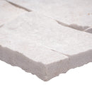 MSI XL Rockmount Arctic White Splitface Ledger Panel Quartzite Wall Tile 9"x24" MSI XL Rockmount Arctic White Splitface Ledger Panel Quartzite Wall Tile 9"x24"