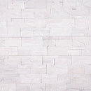 MSI XL Rockmount Arctic White Splitface Ledger Panel Quartzite Wall Tile 9"x24" MSI XL Rockmount Arctic White Splitface Ledger Panel Quartzite Wall Tile 9"x24"