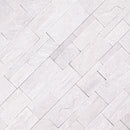 MSI XL Rockmount Arctic White Splitface Ledger Panel Quartzite Wall Tile 9"x24" MSI XL Rockmount Arctic White Splitface Ledger Panel Quartzite Wall Tile 9"x24"