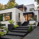 MSI XL Rockmount Arctic White Splitface Ledger Panel Quartzite Wall Tile 9"x24" MSI XL Rockmount Arctic White Splitface Ledger Panel Quartzite Wall Tile 9"x24"