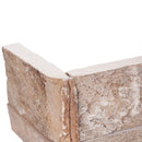 MSI XL Rockmount Golden White Splitface Quartzite Ledger Panel Corner 9"x18" MSI XL Rockmount Golden White Splitface Quartzite Ledger Panel Corner 9"x18"