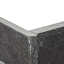 MSI XL Rockmount Premium Black Splitface Slate Ledger Panel Corner 9"x18" MSI XL Rockmount Premium Black Splitface Slate Ledger Panel Corner 9"x18"
