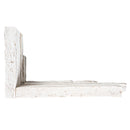 MSI XL Rockmount Royal White Splitface Quartzite Ledger Panel Corner 9"x18" MSI XL Rockmount Royal White Splitface Quartzite Ledger Panel Corner 9"x18"