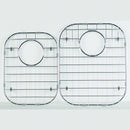 MSI asymetric doublebowl stainless steel sink SIN 18 DBLBWL 4060 3120S grid MSI asymetric doublebowl stainless steel sink SIN 18 DBLBWL 4060 3120S grid