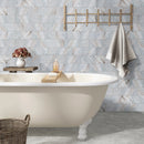 MSI Capri Blue Honed Marble Wall and Floor Tile 4"x12" MSI Capri Blue Honed Marble Wall and Floor Tile 4"x12"