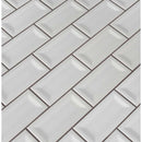 MSI Gray Glossy Ceramic Subway Tile - Domino Collection MSI Gray Glossy Ceramic Subway Tile - Domino Collection