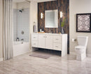 MSI Gray Glossy Ceramic Subway Tile - Domino Collection MSI Gray Glossy Ceramic Subway Tile - Domino Collection