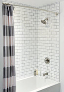 MSI White Glossy Ceramic Subway Tile - Domino Collection MSI White Glossy Ceramic Subway Tile - Domino Collection