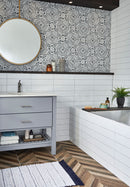 MSI White Glossy Ceramic Subway Tile - Domino Collection MSI White Glossy Ceramic Subway Tile - Domino Collection