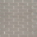 MSI Dove Grey Beveled Polished Ceramic Mosaic Wall Tile 2"x6" MSI Dove Grey Beveled Polished Ceramic Mosaic Wall Tile 2"x6"