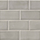 MSI Dove Grey Glazed Handcrafted Polished Ceramic Subway Tile 3"x6" MSI Dove Grey Glazed Handcrafted Polished Ceramic Subway Tile 3"x6"