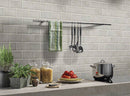 MSI Dove Grey Glazed Handcrafted Polished Ceramic Subway Tile 3"x6" MSI Dove Grey Glazed Handcrafted Polished Ceramic Subway Tile 3"x6"