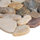 MSI River Pebbles Tumbled Quartzite Backsplash Mosaic Tile 12"x12.2" - Rio Lago Collection MSI River Pebbles Tumbled Quartzite Backsplash Mosaic Tile 12"x12.2" - Rio Lago Collection