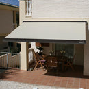 Multiple Awnings Brasilia Slim Premium Full Cassette Electric Retractable Sun Shade Awning With Black Frame (SAK42536) Multiple Awnings Brasilia Slim Premium Full Cassette Electric Retractable Sun Shade Awning With Black Frame (SAK42536)