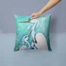 Mother's Love Egret Canvas Throw Pillow - 14x14 Decorative Pillow β Art for Your Home & Patio MW1145PW1414 Mother's Love Egret Canvas Throw Pillow - 14x14 Decorative Pillow β Art for Your Home & Patio MW1145PW1414