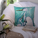 Mother's Love Egret Canvas Throw Pillow - 14x14 Decorative Pillow β Art for Your Home & Patio MW1145PW1414 Mother's Love Egret Canvas Throw Pillow - 14x14 Decorative Pillow β Art for Your Home & Patio MW1145PW1414