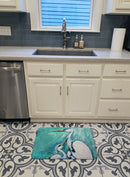 Mother's Love White Crane Machine Washable Memory Foam Mat MW1159RUG Mother's Love White Crane Machine Washable Memory Foam Mat MW1159RUG