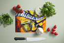 All That Jazz Glass Cutting Boards β Durable, Decorative Kitchen Art Large MW1267LCB All That Jazz Glass Cutting Boards β Durable, Decorative Kitchen Art Large MW1267LCB