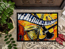 All That Jazz Doormat - 18x27 Decorative Floor Mat β Indoor/Outdoor Rug with Artistic Flair MW1267MAT All That Jazz Doormat - 18x27 Decorative Floor Mat β Indoor/Outdoor Rug with Artistic Flair MW1267MAT