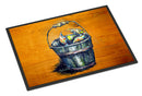 A Crab Bucket Doormat-24x36 Indoor / Outdoor Rug | Made in USA A Crab Bucket Doormat-24x36 Indoor / Outdoor Rug | Made in USA