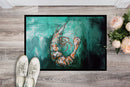 A Touch of Blue Shrimp Doormat-24x36 Indoor / Outdoor Rug | Made in USA A Touch of Blue Shrimp Doormat-24x36 Indoor / Outdoor Rug | Made in USA