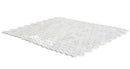 Palia White Polished Dolomite 2" Hexagons on 12" x 12" Mesh Mosaic Tile Palia White Polished Dolomite 2" Hexagons on 12" x 12" Mesh Mosaic Tile