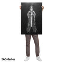 "Kriemhild" from Fritz Lang's "Die Nibelungen: Kriemhild’s Revenge" Matte Poster "Kriemhild" from Fritz Lang's "Die Nibelungen: Kriemhild’s Revenge" Matte Poster