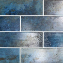 MSI Marza Cobalt Glossy Ceramic Subway Tile 4"x12" MSI Marza Cobalt Glossy Ceramic Subway Tile 4"x12"