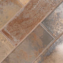 MSI Marza Rust Glossy Ceramic Subway Tile 4"x12" MSI Marza Rust Glossy Ceramic Subway Tile 4"x12"