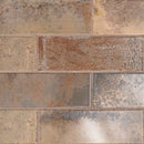 MSI Marza Rust Glossy Ceramic Subway Tile 4"x12" MSI Marza Rust Glossy Ceramic Subway Tile 4"x12"