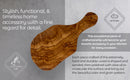 Original Olive Wood Cutting Board with Handle Original Olive Wood Cutting Board with Handle