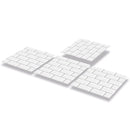 Metro Porcelain Look Peel&Stick Wall and Floor Tiles - 12"x12" Metro Porcelain Look Peel&Stick Wall and Floor Tiles - 12"x12"