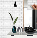 Metro Porcelain Look Peel&Stick Wall and Floor Tiles - 12"x12" Metro Porcelain Look Peel&Stick Wall and Floor Tiles - 12"x12"