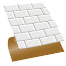 Metro Porcelain Look Peel&Stick Wall and Floor Tiles - 12"x12" Metro Porcelain Look Peel&Stick Wall and Floor Tiles - 12"x12"