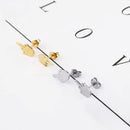 Middle Finger Stud Earrings in Gold or Silver Middle Finger Stud Earrings in Gold or Silver