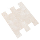 Miletos Ivory Travertine Tiles Honed and Filled Wall and Floor Tile Miletos Ivory Travertine Tiles Honed and Filled Wall and Floor Tile