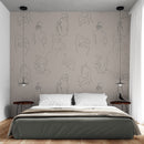 Female Body Wallpaper - Elegant Female Silhouettes for Modern Spaces Female Body Wallpaper - Elegant Female Silhouettes for Modern Spaces