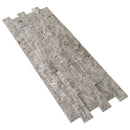 Moon Grey Ledger 3D Panel 6"x24" - Split-face Natural Marble Wall Tile Moon Grey Ledger 3D Panel 6"x24" - Split-face Natural Marble Wall Tile