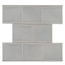 MSI Morning Fog Glazed Handcrafted Polished Ceramic Subway Tile 3"x6" MSI Morning Fog Glazed Handcrafted Polished Ceramic Subway Tile 3"x6"