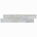 Mugla White Ledger 3D Panel 6"x24" Split-face Natural Marble Wall Tile Mugla White Ledger 3D Panel 6"x24" Split-face Natural Marble Wall Tile