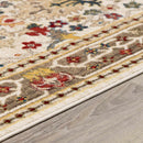 Neola White/Brown Oushak Rug Neola White/Brown Oushak Rug