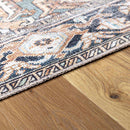 Green Nisa Tumble Dry Washable Rug Green Nisa Tumble Dry Washable Rug