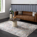 Green Nisa Tumble Dry Washable Rug Green Nisa Tumble Dry Washable Rug