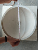 Natural Stone Classic Limestone Vessel Sink (D)15" (H)6" Natural Stone Classic Limestone Vessel Sink (D)15" (H)6"
