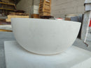 Natural Stone Round Classic Limestone Vessel Sink (D)17" (H)8" Natural Stone Round Classic Limestone Vessel Sink (D)17" (H)8"