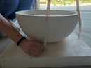 Natural Stone Round Classic Limestone Vessel Sink (D)17" (H)8" Natural Stone Round Classic Limestone Vessel Sink (D)17" (H)8"