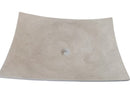 Natural Stone Light Travertine Unique Modern Special Design Customizable Vessel Sink  (W)25.6" (L)17.7" (H)4.7" Natural Stone Light Travertine Unique Modern Special Design Customizable Vessel Sink  (W)25.6" (L)17.7" (H)4.7"